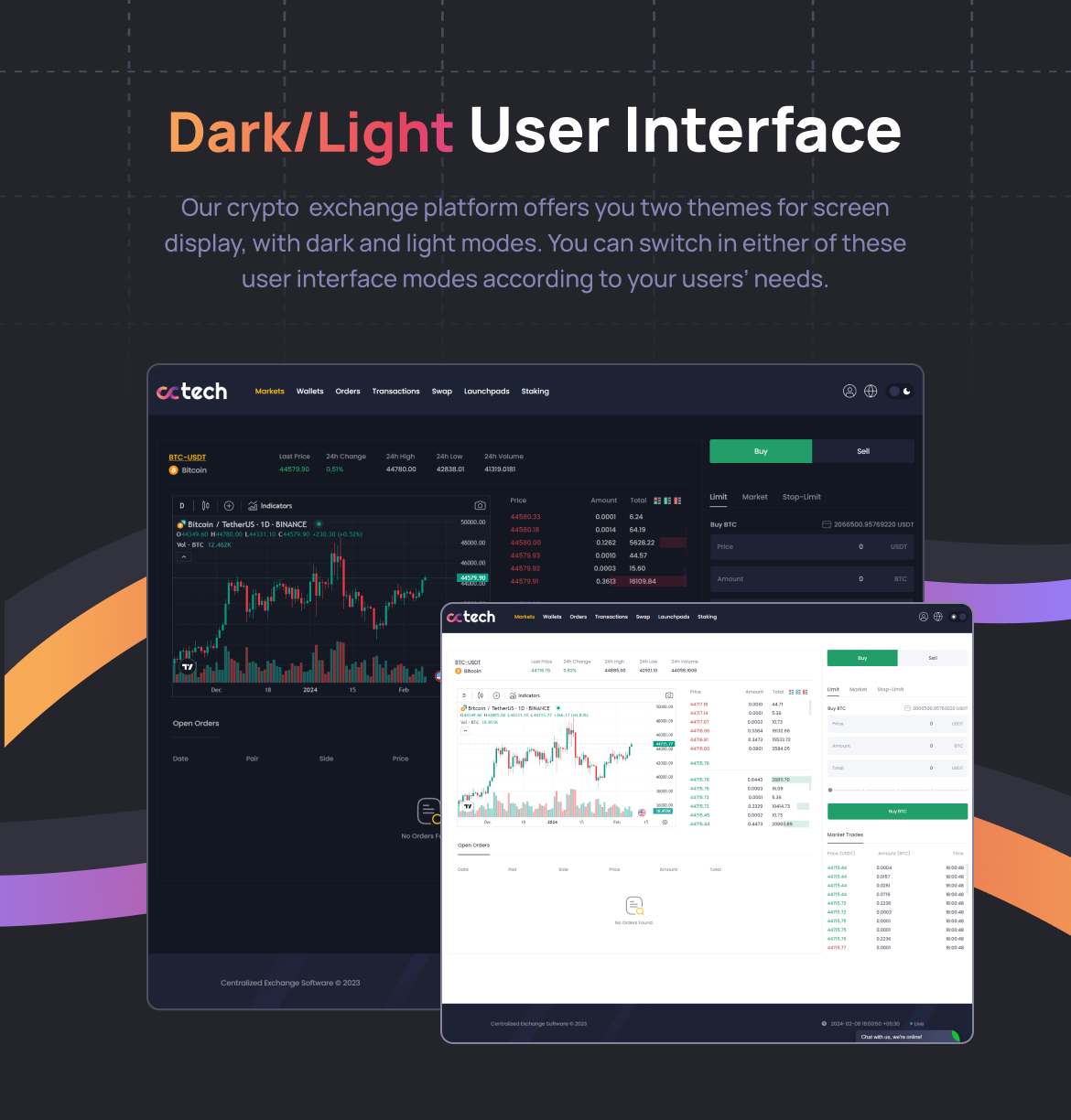 CryptoTech - Crypto Exchange Software, Spot, Futures, Binary, Cryptocurrency Swap, CEX, P2P Exchange