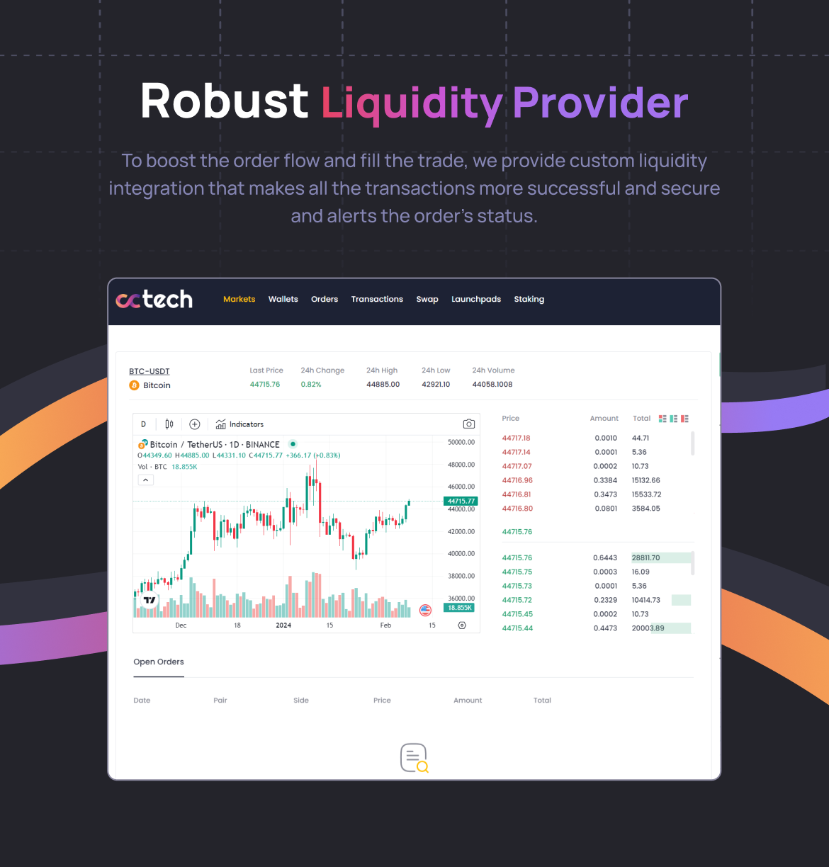CryptoTech - Crypto Exchange Software, Spot, Futures, Binary, Cryptocurrency Swap, CEX, P2P Exchange