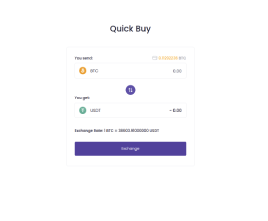 Cryptocurrency exchange software
